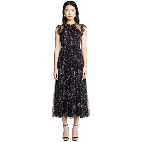 Jill Jill Stuart Femke Tulle Dot Dress - Picture 1 of 15